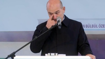 Adının geçmesi bile yetti: Bakan Soylu,  kendini yıkan haberi anlatırken gözyaşlarına boğuldu
