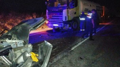 Balıkesir'de korkunç kaza: Ceyhun Öz ve Aslı Öztürk öldü