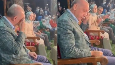 Cumhurbaşkanı Erdoğan'ı duygulandıran anlar! Gözyaşlarına hakim olamadı