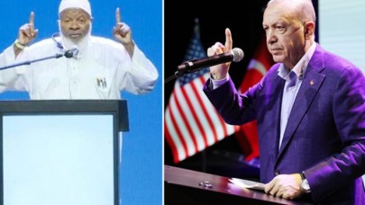 Cumhurbaşkanı'ndan önce kürsüye çıkan imamın konuşması,  salonu inletti: Bakın Erdoğan hakkında ne dedi!