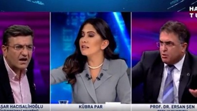 Habertürk canlı yayınında gerilim! Yaşar Hacısalihoğlu ile Ersan Şen birbirine girdi