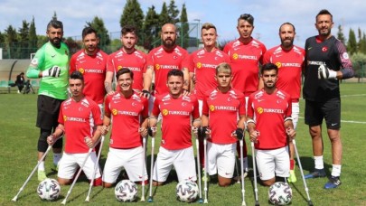 Helal olsun size: Ampute Milli Takımımız,  Gürcistan'a gol yağdırdı