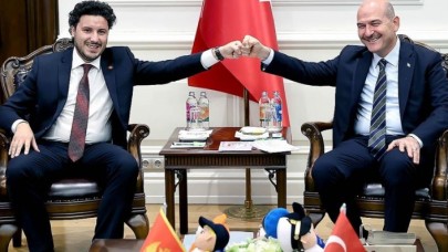 İçişleri Bakanı Soylu,  Karadağ Başbakan Yardımcısı Abazoviç ile görüştü