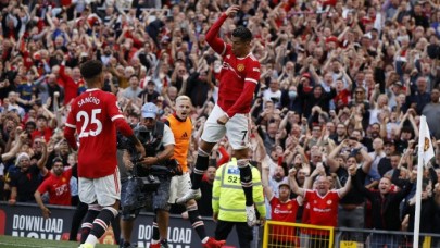 İlk maçında coştu: Ronaldo'nun Manchester United'e dönüşü muhteşem oldu!