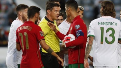 Rakibine tokat attı! Cristiano Ronaldo'dan şaşırtan hareket