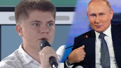 Rusya bu çocuğu konuşuyor! Putin'in tarihi hatasını hiç çekinmeden düzeltti