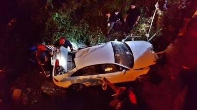 Sapanca'da otomobiliyle dere yatağına uçtu: Faruk Subaşı öldü