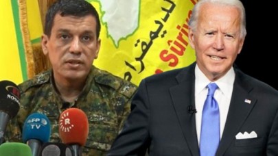 Teröristbaşı Mazlum Kobani itiraf etti: 'Biden bize söz verdi!'