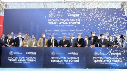 Türkiye'nin en büyük entegre yem fabrikasının temeli  Diyarbakır'da atıldı