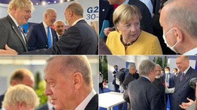 Cumhurbaşkanı Erdoğan'dan Roma'da kritik görüşmeler