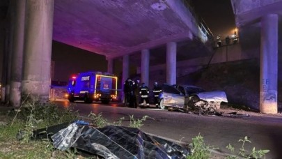 Eskişehir'de kaza: Sinan İri öldü,  Mustafa Salih Atasever,  Elmas Atasever ve Sinem Demirel ağır yaralı