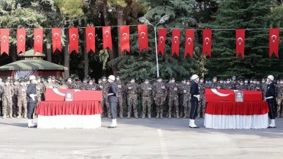 Fırat Kalkanı Harekatı şehitleri son yolculuklarına uğurlanıyor