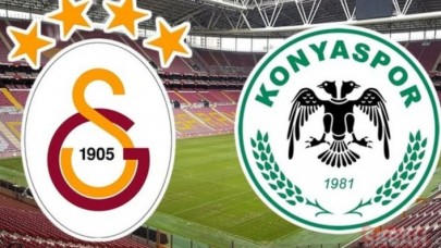 Galatasaray-Konyaspor: İlk 11 belli oldu
