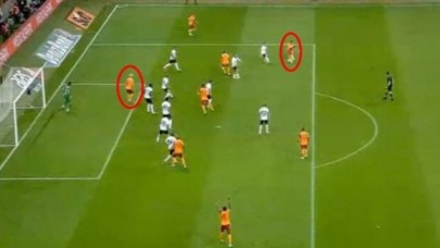 Galatasaraylı Morutan'ın golünde ofsayt tartışması: Beşiktaş'ın golü sayılmamıştı!