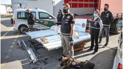 Gümrük muhafaza' dan Liman operasyonu: 85, 5 kilogram eroin ele geçirildi
