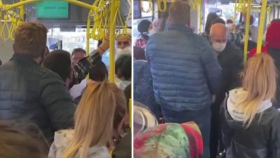 İETT şoförü "Psikolojim bozuldu" diyerek yolcuları indirmeye çalıştı