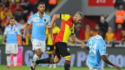 İzmir'de gergin maç: Trabzonspor'u Göztepe de durduramadı!