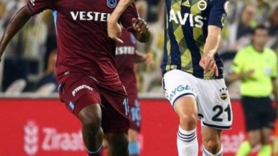 Karadeniz'de dev maç: Trabzonspor-Fenerbahçe,  ilk onbirler belli oldu