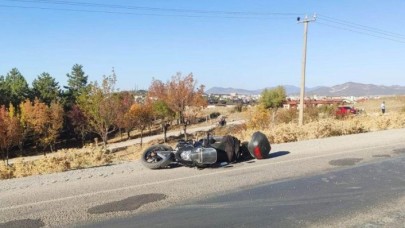 Konya'da motosiklet takla attı: Ali Tatlıcıoğlu öldü