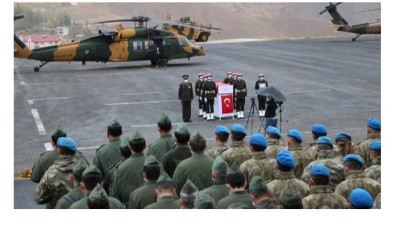 Pençe Yıldırım şehidi Yunus Emre Yalman'a veda