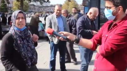 Sokak röportajı veren kadın herkesi çıldırttı: 'Ölen bayanlara acımıyorum,  kocasına sadık olsun ölmesin'