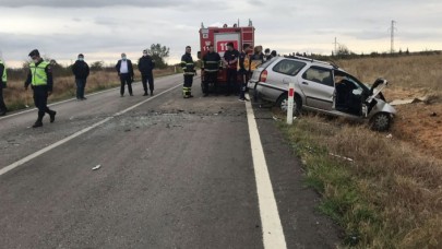 Uzunköprü'de kaza: Serkan Çinko öldü