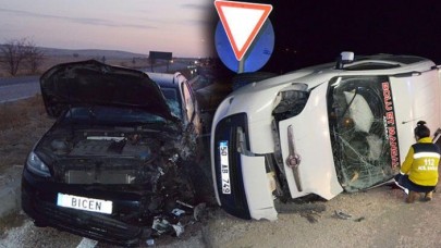 Aksaray'da feci kaza: Ahmet Alperen öldü,  Sami Biçen yaralandı