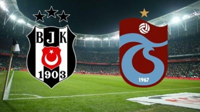 Beşiktaş-Trabzonspor: İlk onbirler belli oldu