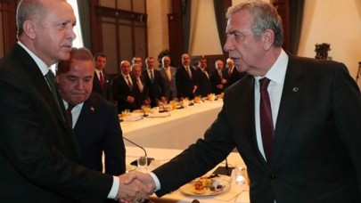 Cumhurbaşkanı Erdoğan,  Mansur Yavaş'la görüştü