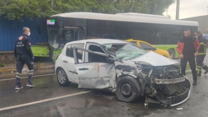 Darıca'da otomobille otobüs çarpıştı: Fatma Tıngır öldü