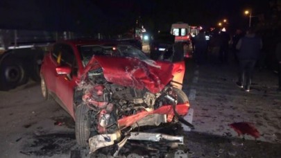 Düzce'de feci kaza: Ferhat Baştimar öldü,  4 kişi yaralandı