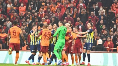 Galatasaray-Fenerbahçe derbisinde gerginlik: Sezonun rekoru kırıldı!
