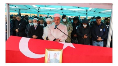 Irak'ın kuzeyinde şehit olan İsmail Çiftçi,  son yolculuğuna uğurlandı