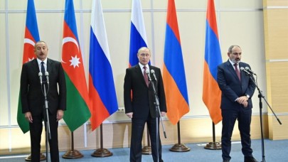 Soçi'den tarihi fotoğraf! Üçlü zirveden dengeleri değiştirecek karar!