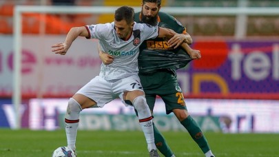 Alanyaspor-Karagümrük: Goller ikinci yarıda