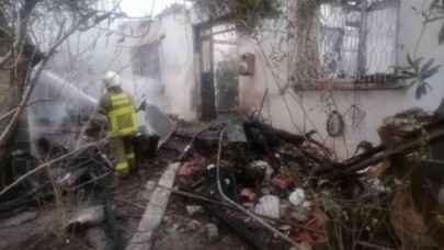 Bigadiç'te yangın: Mustafa Bilgiç öldü