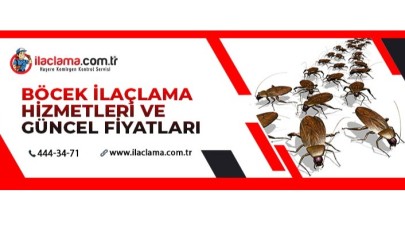 Böcek İlaçlama Fiyatları 2022