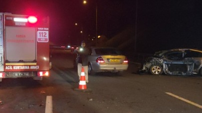 Bursa'da nişan dönüşü feci kaza: Mehmet Fatih Sönmez,  Ömer Faruk Sönmez ve İsmail Köse öldü