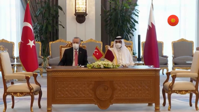 Cumhurbaşkanı Erdoğan Katar'da: 15 anlaşma imzalandı