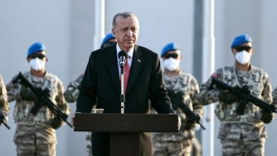 Erdoğan Katar-Türk Birleşik Müşterek Kuvvet Komutanlığı’nı ziyaret etti