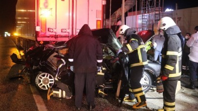 Edirne'de feci kaza: Hakkı Omarköy ve Ahmet Uygar Çolak öldü