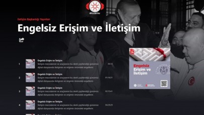 'Engelsiz CİMER' ve 'Kulak Ver' projeleri erişime açıldı