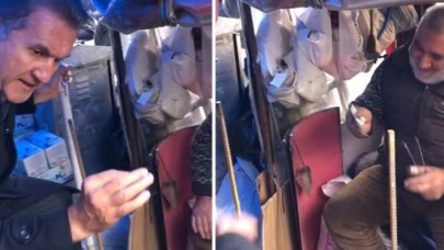 Esnaf,  dert yandığı Mustafa Sarıgül'ün kendisine verdiği parayı görünce kısa süreli şaşkınlık yaşadı