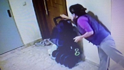 Suçluyu bulmak için evin kapısına gizli kamera yerleştirdi görüntüleri izleyince gözlerine inanamadı