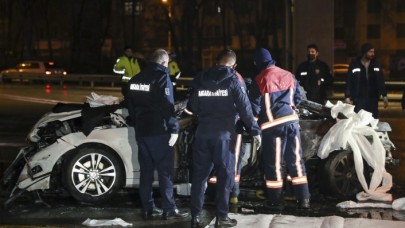 Ankara'da korkunç kaza: Okan Erol öldü,  Berke Danijel Dilek yaralandı