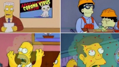 Çoğu şeyi önceden bilen The Simpsons koronanın bitiş tarihini verdi