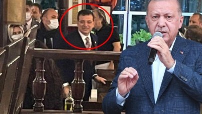 Cumhurbaşkanı Erdoğan'dan İBB Başkanı İmamoğlu'na restoran tepkisi: 'Kafayı bulmaya gidiyor'