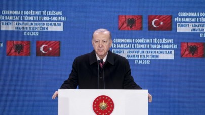 Cumhurbaşkanı Erdoğan'dan Arnavutluk'ta flaş açıklamalar