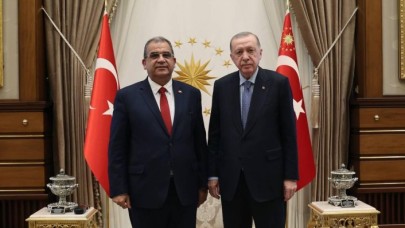 Cumhurbaşkanı Erdoğan,  KKTC Başbakanı Sucuoğlu'nu kabul etti