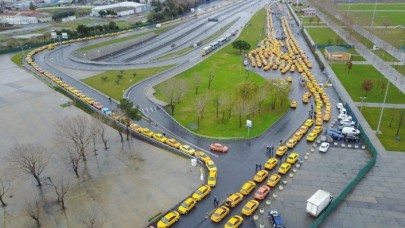 İstanbul'da bugün kimse taksi beklemesin!